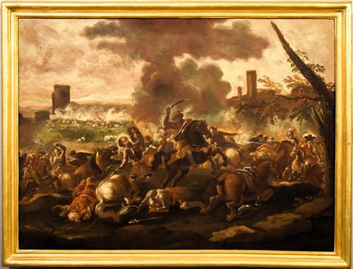 "Bataille, chrétiens contre Turcs"